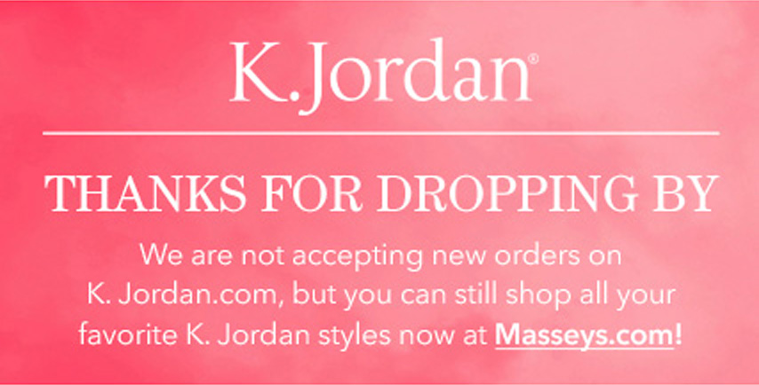Shop K. Jordan On Masseys | Masseys Shop K. Jordan On Masseys | Masseys