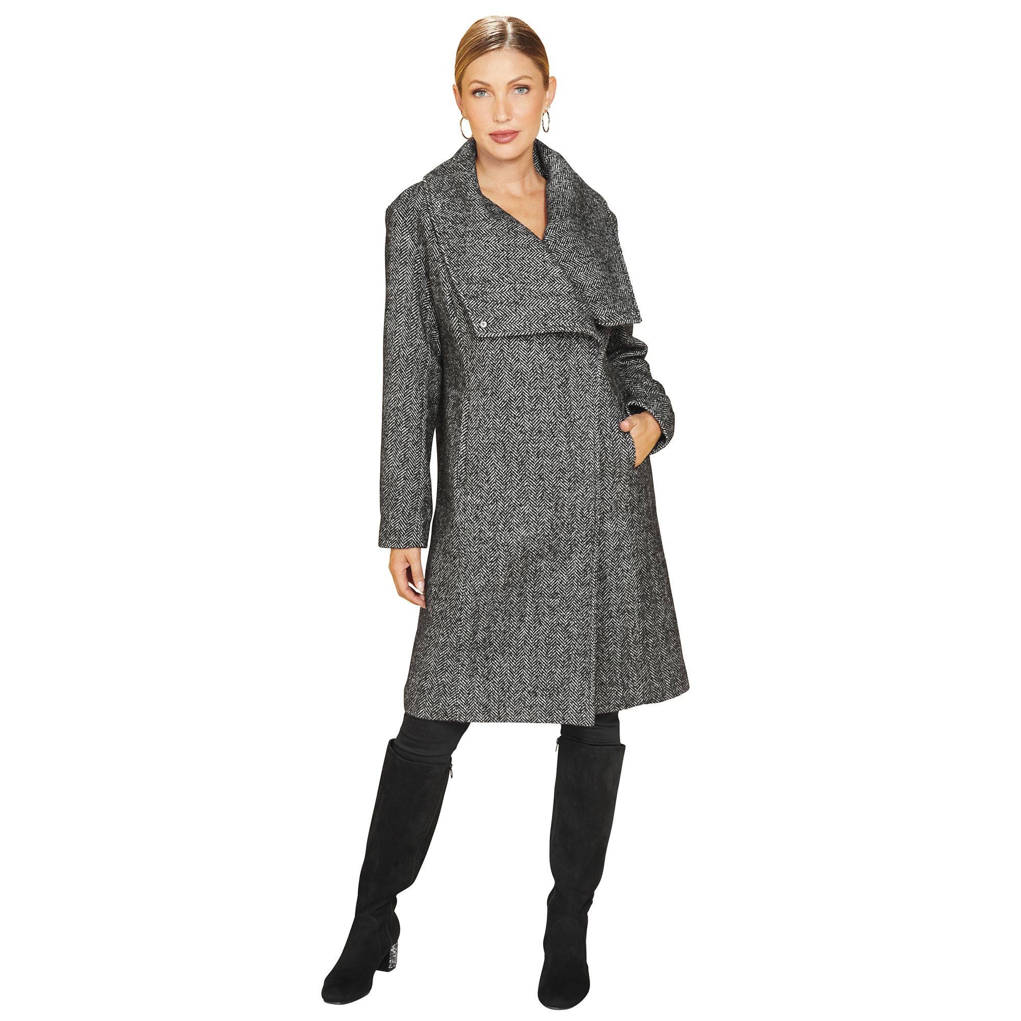 Masseys® Shawl Collar Overcoat | Masseys