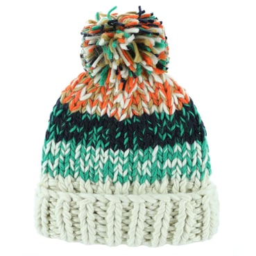 Free People Tide Stripe Knit Pom Beanie | Masseys display picture 1