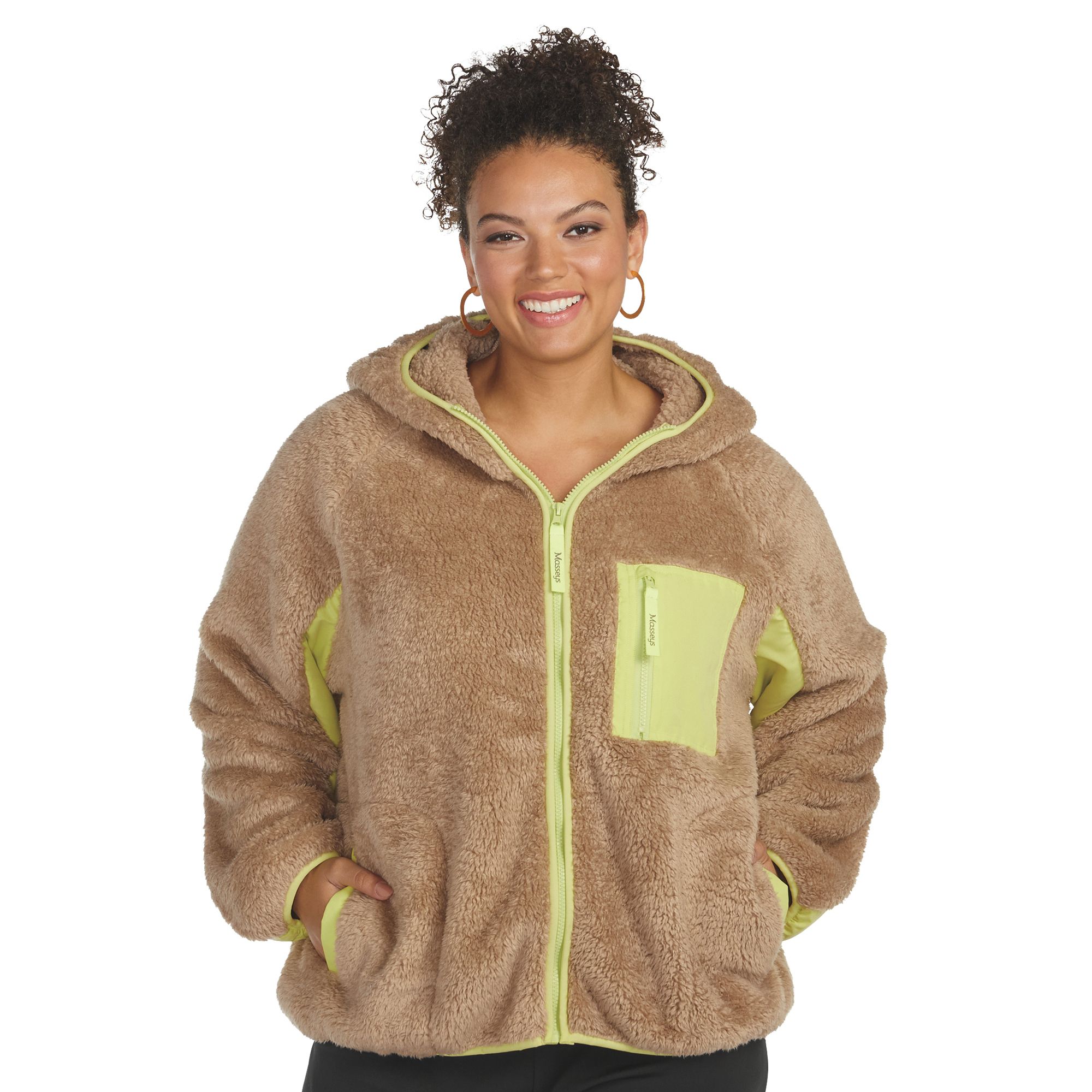Masseys® Women's Zip-Up Sherpa | Masseys