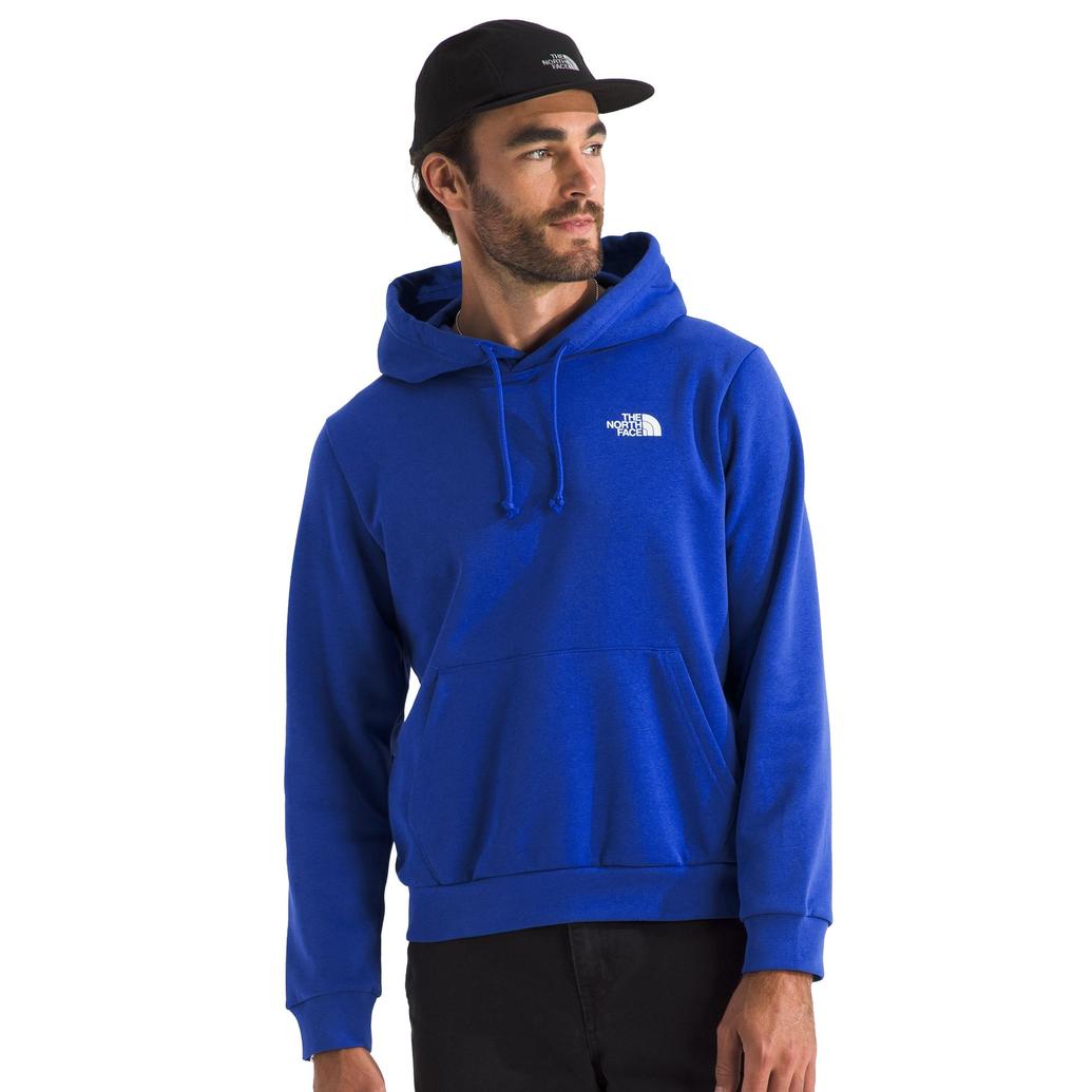 The North Face Men's Red, White, & Blue Regular Hoodie | Masseys