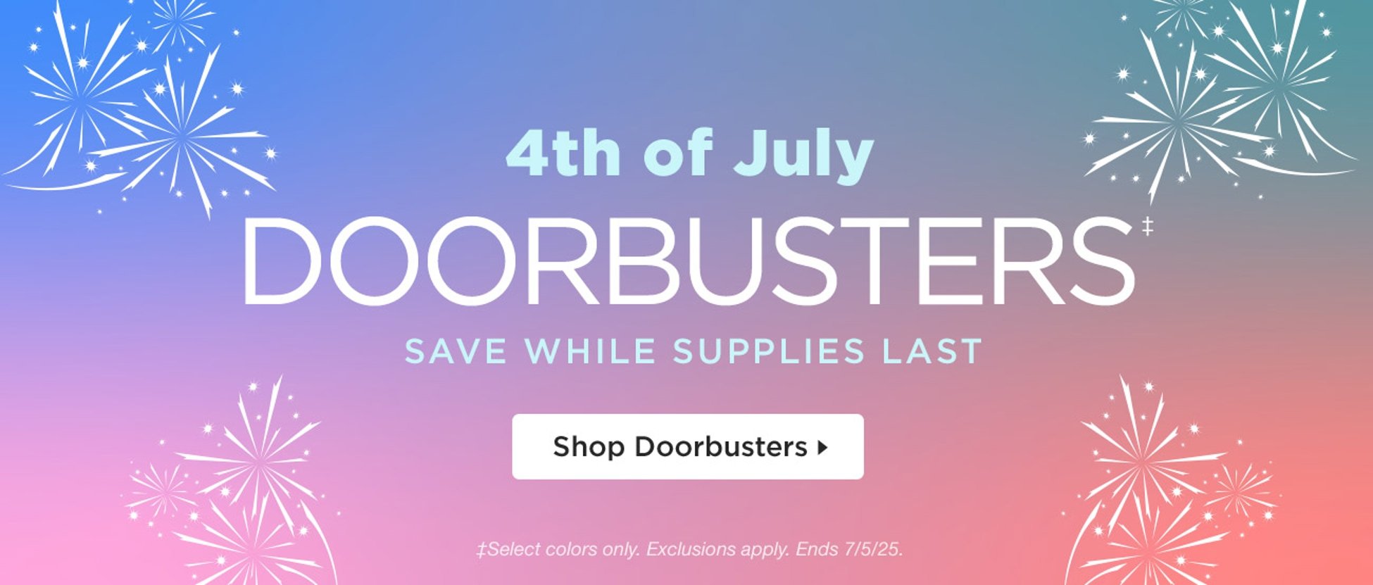 Shop Doorbusters