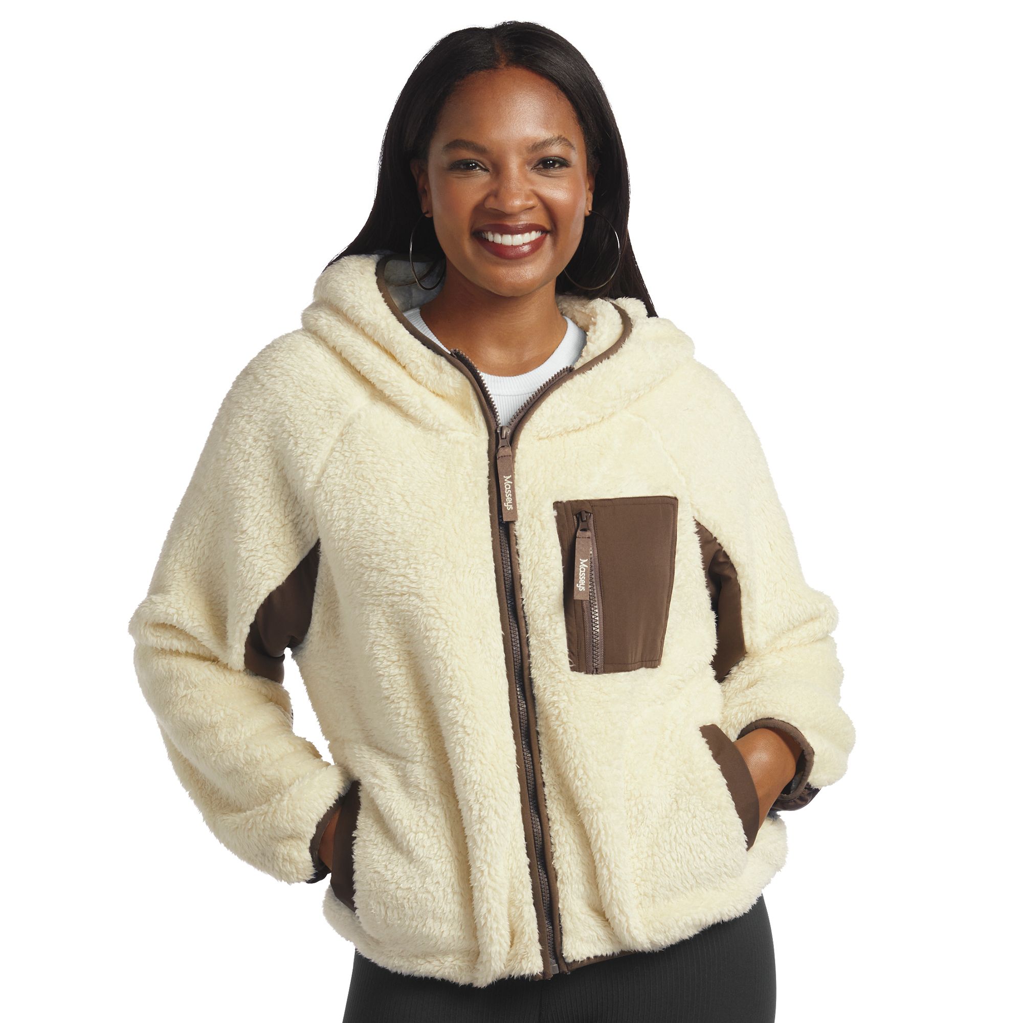 Masseys® Women's Zip-Up Sherpa | Masseys
