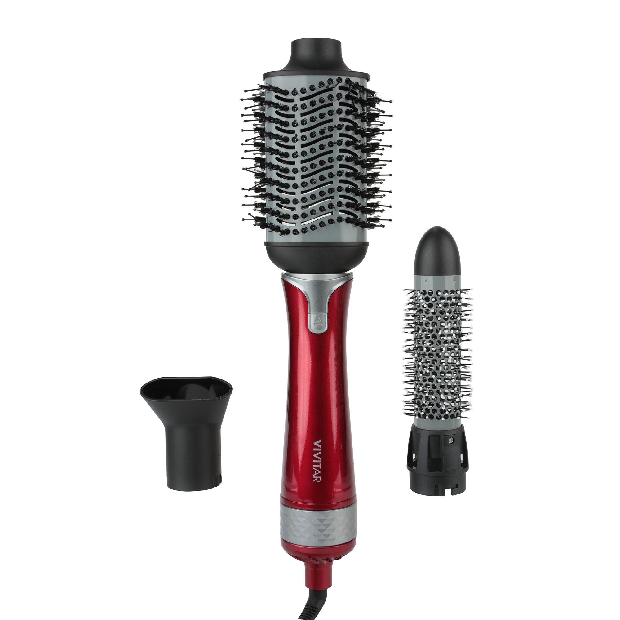 HOT Vivitar Brush And Flat Iron Combo Vivitar Brush Dryer Flat Iron